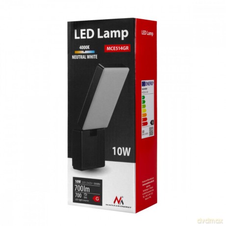 Lampa LED IP65 MCE514GR 10W 700LM 4000K