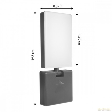 Lampa LED IP65 MCE514GR 10W 700LM 4000K