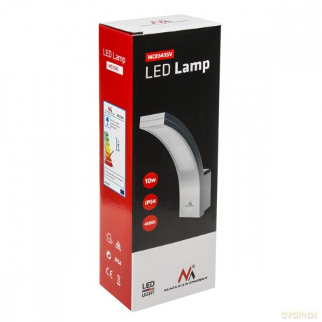 Lampa LED ścienna elewacyjna 10W MCE343 SV