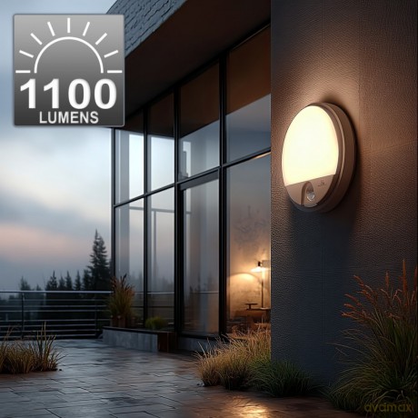 Lampa LED z Czujnikiem Ruchu MCE291 W