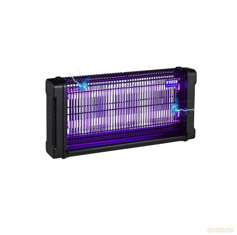 Lampa owadobójcza IKN 30 2x15 wat czarna