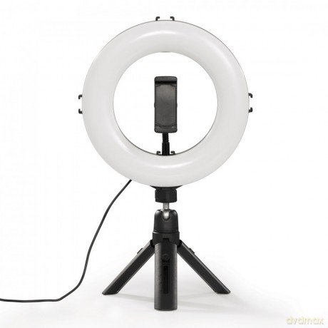 Lampa pierścieniowa z mini statywem smart