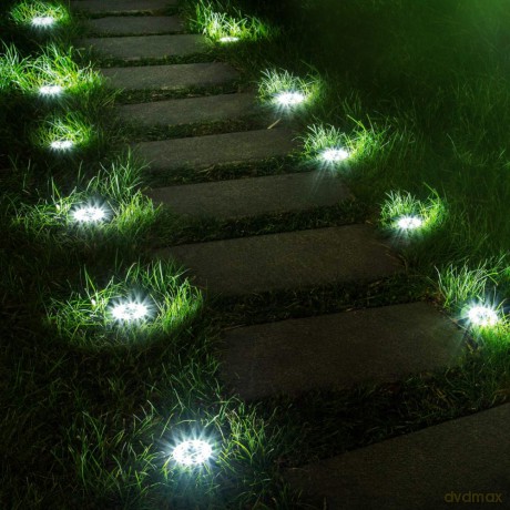 Lampa solarna najazdowa MCE318 LED IP44 12 SMD 4000K