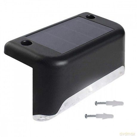 Lampa solarna schodowa tarasowa MCE319 LED IP44 4000K czujnik zmierzchu