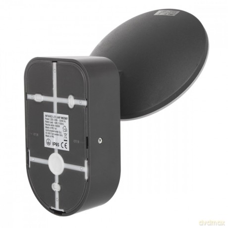 Lampa ścienna LED z czujnikiem PIR MCE367