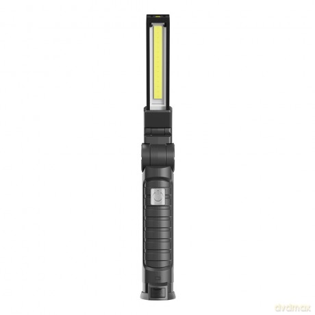 Lampa warsztatowa akumulatorowa COB LED 3W + SMD 1W, USB-C, 150 lm, obrotowa głowica, magnes, FL-03