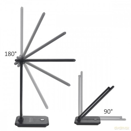 Lampka biurkowa LED 9W z ładowarką Qi MCE616B