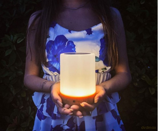 Lampka nocna Techly LED kolorowa bezprzewodowa