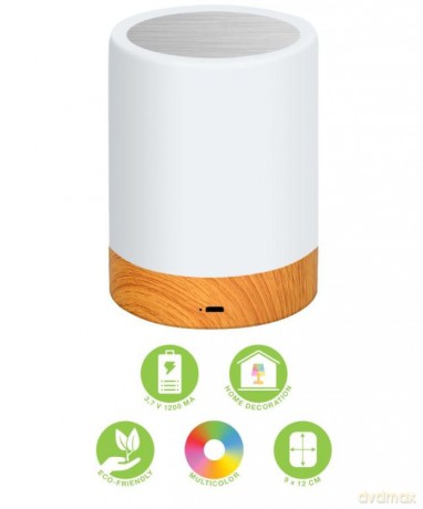 Lampka nocna Techly LED kolorowa bezprzewodowa