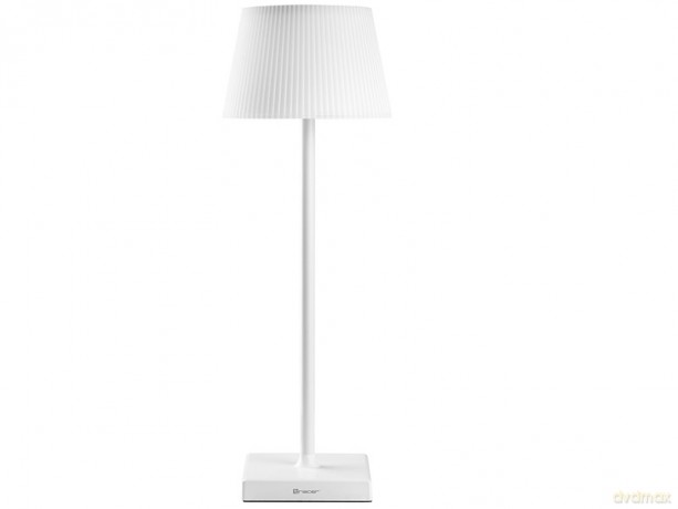 Lampka stołowa Pluto biała