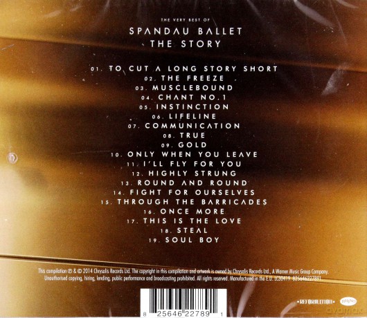 Spandau Ballet: The Story - The Very Best Of [CD]