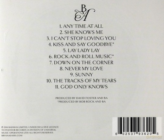 Bryan Adams: Tracks Of My Years [CD]