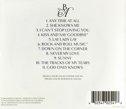 Bryan Adams: Tracks Of My Years (PL) [CD]