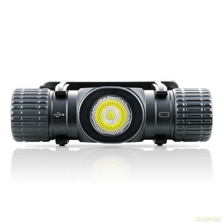 Latarka czołowa LED HL-1100R force IPX4 USB-C