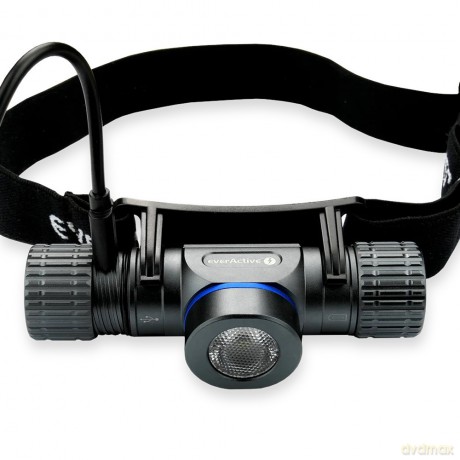 Latarka czołowa LED HL-1100R force IPX4 USB-C