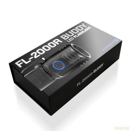 Latarka ręczna diodowa LED Buddy FL-2000R IPX6