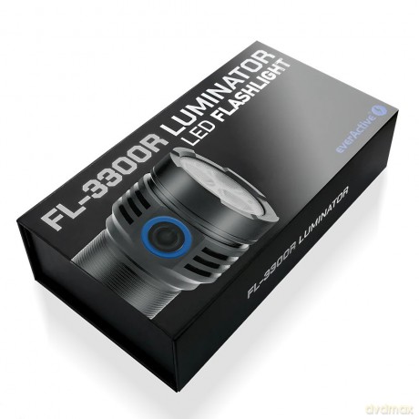 Latarka ręczna diodowa LED Luminator FL-3300R IPX4 USB-C