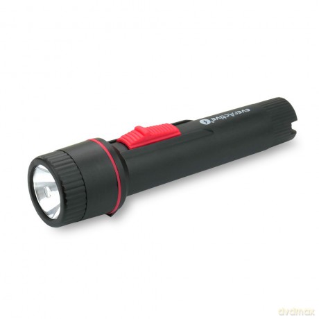 Latarka ręczna LED Basix Line EL-30 40 lumenów Czarna