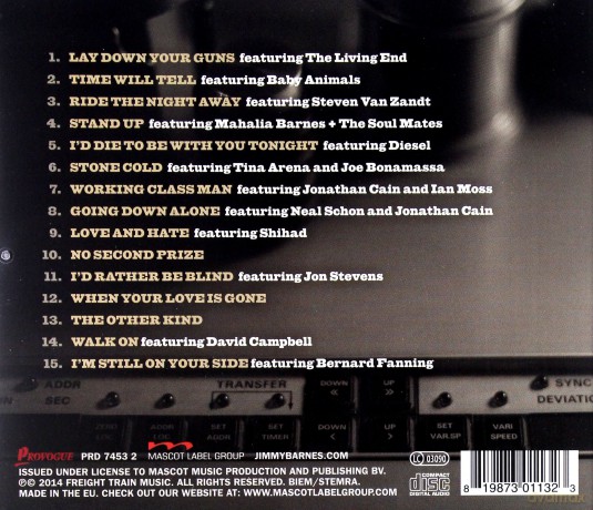 Jimmy Barnes: Hindsight [CD]