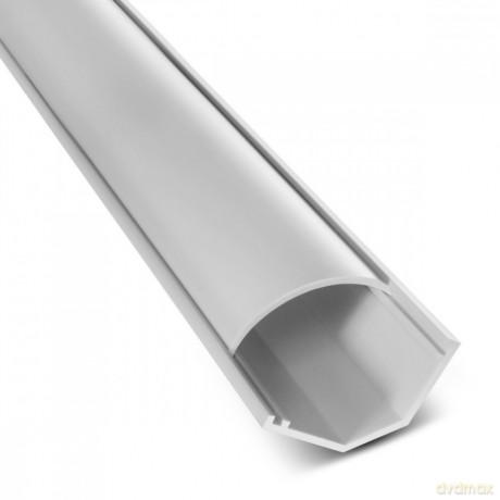 Listwa maskująca kanał kablowy 1.5m 43x23 mm Biała MCTV-575 z taśmą