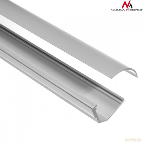Listwa maskująca kanał kablowy 1.5m 43x23 mm Biała MCTV-575 z taśmą