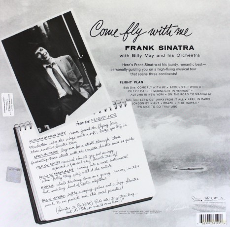 Frank Sinatra: Come Fly With Me (Limited Edition) [Winyl]