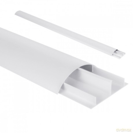 Listwa maskująca MC-814 W aluminiowa, Biała