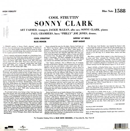Sonny Clark: Cool Struttin' [Winyl]