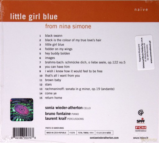 Sonia Wieder-Atherton: Little Girl Blue [CD]