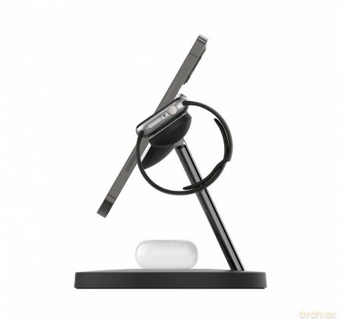 Ładowarka bezprzewodowa Boost Charge Pro 3w1 Qi2 15W czarna