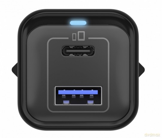 Ładowarka IB-PS1020-PD USB 20W, 1x Type-C, 1xType-A