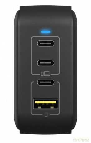 Ładowarka IB-PS1040-PD 100 Watt, 2x Type-C, 2x Type-A