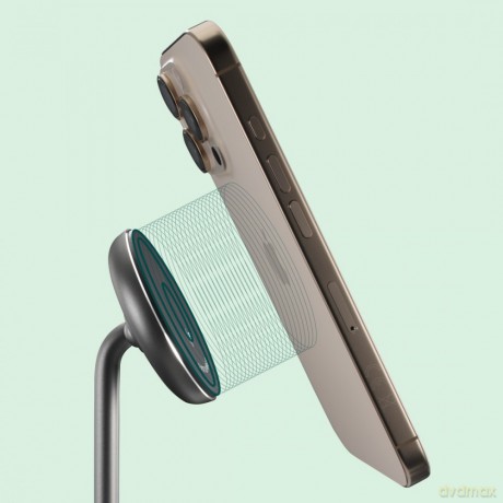 Ładowarka indukcyjna fast charge 15w czarna