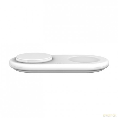 Ładowarka podwójna BoostCharge Pro Qi2 15W biała