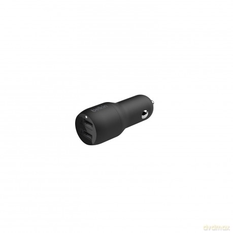 Ładowarka samochodowa Dual USB-A Car Charger 12W x2 czarna