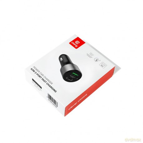 Ładowarka samochodowa Power Car Charger 63W USB-C PD 45W + USB QC 3.0 18W