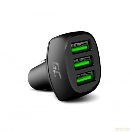 Ładowarka samochodowa PowerRide 54W 3xUSB 18W z Ultra Charge