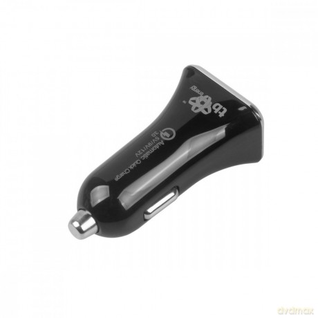 Ładowarka samochodowa uniwersalna USB A+C QC