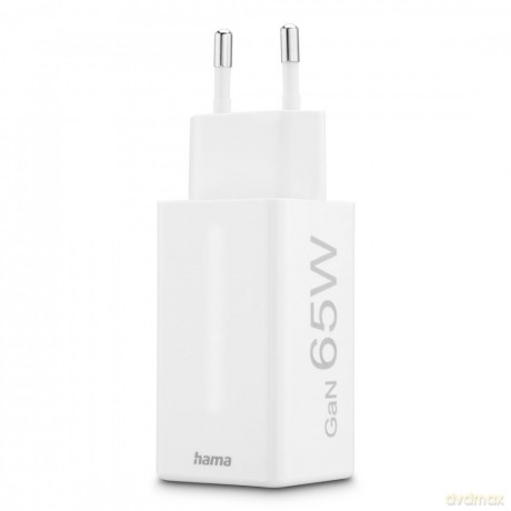Ładowarka sieciowa 65W Gan PD/QC