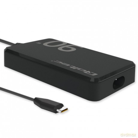 Ładowarka sieciowa 90W GaN Fast SLIM | PD | 5-20V | 4.5A | USB-C 3.1 | Laptop | MacBook | Smartfon | +kabel