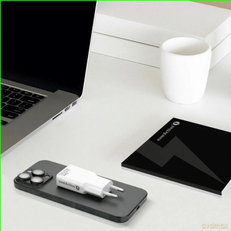 Ładowarka sieciowa SUPER SLIM QC 3.0 20W 1XUSB 1XUSB-C biała SC-340Q