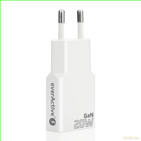 Ładowarka sieciowa SUPER SLIM QC 3.0 20W 1XUSB 1XUSB-C biała SC-340Q