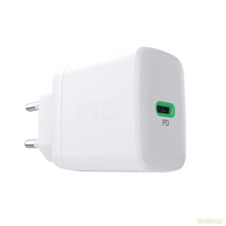 Ładowarka sieciowa USB 30W 1x USB-C BIAŁA