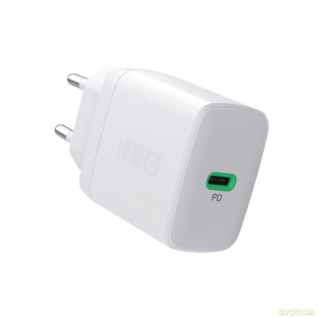 Ładowarka sieciowa USB 30W 1x USB-C BIAŁA
