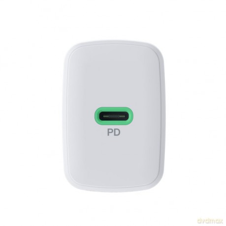 Ładowarka sieciowa USB 30W 1x USB-C BIAŁA