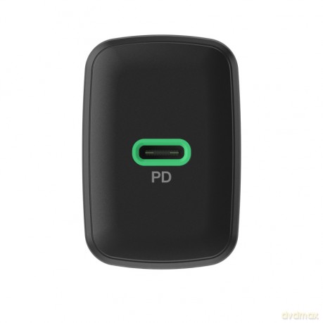 Ładowarka sieciowa USB 30W 1x USB-C CZARNA