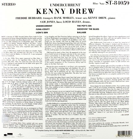 Kenny Drew: Undercurrent [Winyl]