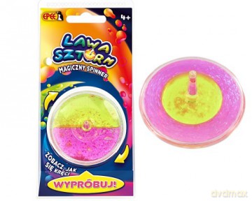 Magiczny spinner Lawa sztorm 12 sztuk DISPLAY