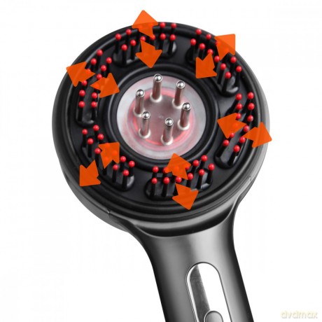Masująca szczotka do włosów i skóry głowy REGENERATING HAIRBRUSH MASSAGER MT6537