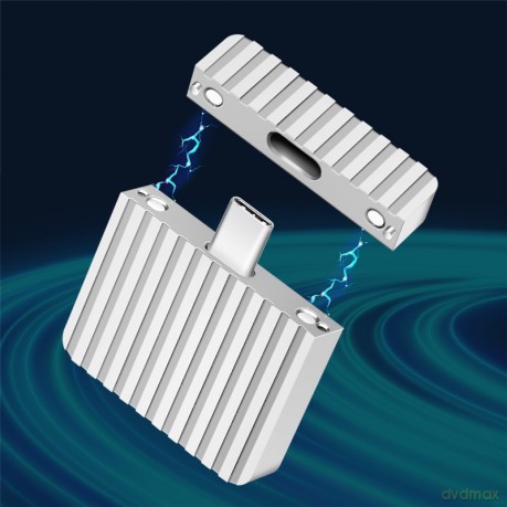 Micro kieszeń USB3.2 1x Gen2, USB-C, PCOe NVMe